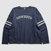 Dallas Cowboys NFL 2000s Long Sleeve T-shirt - Navy T-shirts