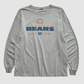 Chicago Bears 2010s Long Sleeve T-shirt - Heather Gray T-shirts