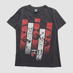 Miami Heat UNK 2010s T-shirt Black Vintage - Vintage