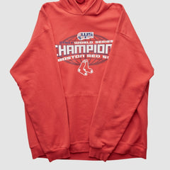 World Series CSA 2007 Hooded Pullover Sweatshirt - Red - Vintage Pullover