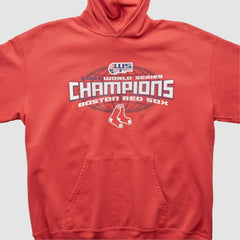 World Series CSA 2007 Hooded Pullover Sweatshirt - Red - Vintage Pullover