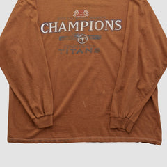 Tennessee Titans NFL 2002 Long Sleeve T-shirt - Clay T-shirts