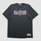 Baltimore Orioles Majestic 2006 T-shirt - Charcoal - 2XVintage T-shirts