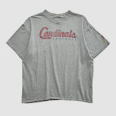 St. Louis Cardinals Nike 2000s T-shirt - Heather Gray - Vintage T-shirts