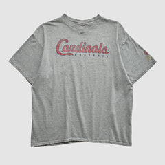 St. Louis Cardinals Nike 2000s T-shirt - Heather Gray - Vintage T-shirts