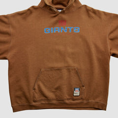 New York Giants Reebok 2000s Hooded Pullover Sweatshirt - Clay Pullover