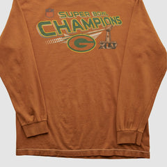 Super Bowl Champions XLV Alstyle 2011 Long Sleeve T-shirt - Clay T-shirts
