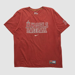 Los Angeles Angels Nike 2010s T-shirt - Maroon - 2XVintage T-shirts