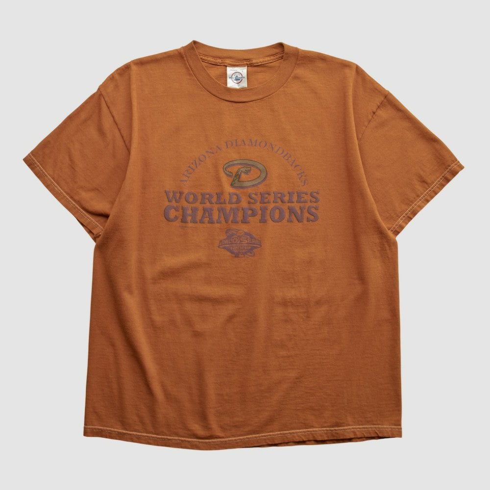 Arizona Diamondbacks Delta 2001 T-shirt - Clay - Vintage T-shirts
