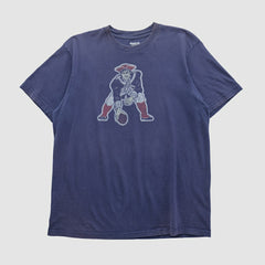 New England Patriots Reebok 2000s T-shirt - Navy T-shirts
