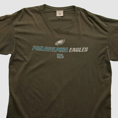 Philadelphia Eagles NFL 2000s Long Sleeve T-shirt - Brown T-shirts
