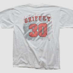 Cincinnati Reds True Fan 2000 T-shirt - White - XVintage T-shirts