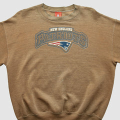 New England Patriots NFL 2000s Pullover Sweatshirt - Clay Pullover