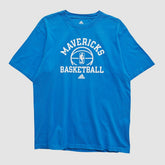 Dallas Mavericks 2010s T-shirt Blue Vintage - Adidas