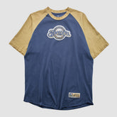 Milwaukee Brewers MLB Genuine Merchandise 2000s T-shirt - Navy - Vintage T-shirts