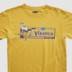 Minnesota Vikings NFL 2010s Long Sleeve T-shirt - Yellow T-shirts