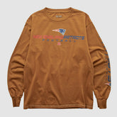New England Patriots NFL 2000s Long Sleeve T-shirt - Clay T-shirts