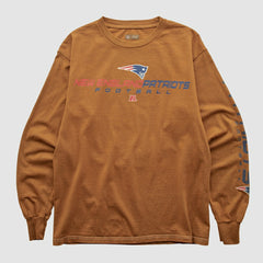 New England Patriots NFL 2000s Long Sleeve T-shirt - Clay T-shirts