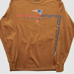 New England Patriots NFL 2000s Long Sleeve T-shirt - Clay T-shirts