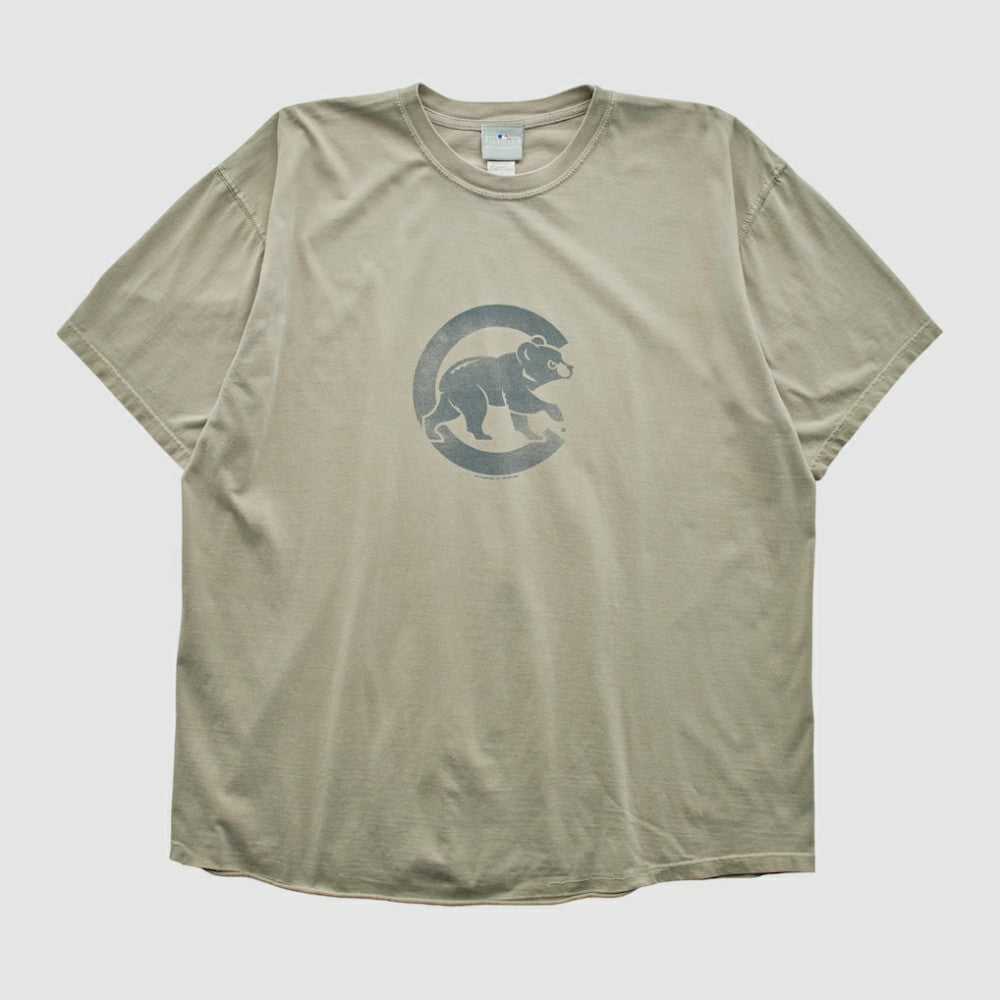 Chicago Cubs MLB Genuine Merchandise 2000s T-shirt - Tan - 2XVintage T-shirts