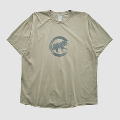 Chicago Cubs MLB Genuine Merchandise 2000s T-shirt - Tan - 2XVintage T-shirts