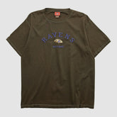 Baltimore Ravens NFL 2000s T-shirt - Brown T-shirts