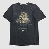 New Orleans Saints 2010s T-shirt - Black T-shirts