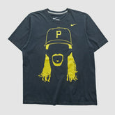Pittsburgh Pirates Nike 2010s T-shirt - Black - Vintage T-shirts