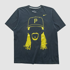 Pittsburgh Pirates Nike 2010s T-shirt - Black - Vintage T-shirts