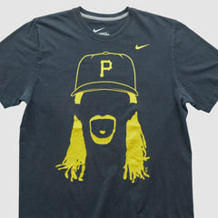 Pittsburgh Pirates Nike 2010s T-shirt - Black - Vintage T-shirts