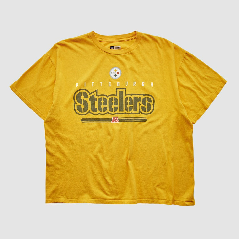 Pittsburgh Steelers NFL 2010s T-shirt - Yellow T-shirts