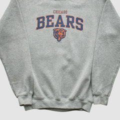 Chicago Bears Gildan 1999 Pullover Sweatshirt - Heather Gray Pullover