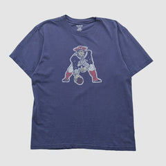 New England Patriots Reebok 2000s T-shirt - Navy T-shirts