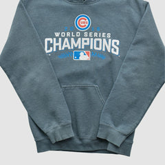 World Series Champions 2016 Hooded Pullover Sweatshirt - Dark Heather Gray - XVintage Pullover