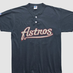 Houston Astros Russell 2000s T-shirt - Black - Yth XVintage T-shirts