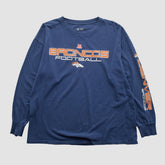 Denver Broncos NFL 2010s Long Sleeve T-shirt - Navy T-shirts