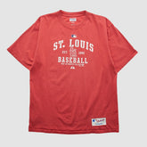 St. Louis Cardinals Majestic 2010 T-shirt - Red - Vintage T-shirts