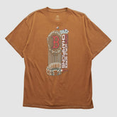 Boston Red Sox Majestic 2013 T-shirt - Clay - Vintage T-shirts
