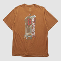 Boston Red Sox Majestic 2013 T-shirt - Clay - Vintage T-shirts