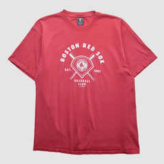 Boston Red Sox Gear For Sports 2000s T-shirt - Red - Vintage T-shirts