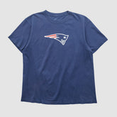 New England Patriots Reebok 2000s T-shirt - Blue T-shirts