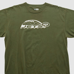 New York Jets NFL 2000s T-shirt - Olive T-shirts