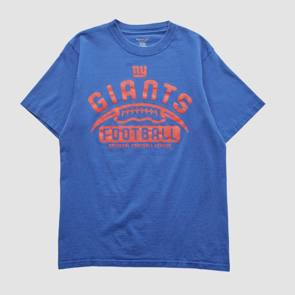 New York Giants Reebok 2000s T-shirt - Blue T-shirts