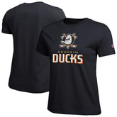 Anaheim Ducks Champion Women's Wordmark Lockup T-Shirt - Black | US 203898232
