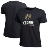 Vegas Golden Knights Champion Women's Wordmark Lockup T-Shirt - Black | US 203898254