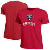 Florida Panthers Champion Women's Wordmark Lockup T-Shirt - Red | US 203898260