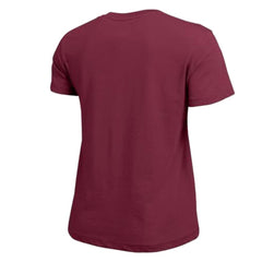 Colorado Avalanche Champion Women's Arch Mascot Logo T-Shirt - Burgundy | US 203898267