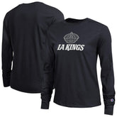 Los Angeles Kings Champion Women's Wordmark Lockup Long Sleeve T-Shirt - Black | US 203898322