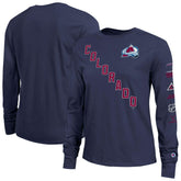 Colorado Avalanche Champion Women's 2-Hit Long Sleeve T-Shirt - Navy | US 203898329