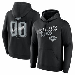 Los Angeles Kings Big & Tall Hustle Personalized Name & Number Hoodie - Black | US 203921042